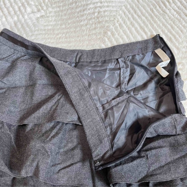 ef-de(エフデ)のef-de エフデ ティアードミニスカート 『サイズ9』ウール レディース レディースのスカート(ミニスカート)の商品写真