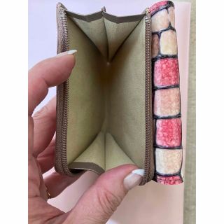 ★お値下げ★【美品】ATAOワルツ・ヴィトロ　チェリー　三つ折り財布★