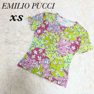 エミリオプッチ(EMILIO PUCCI)のEMILIO PUCCI トップス　tシャツ ストレッチ(Tシャツ(半袖/袖なし))