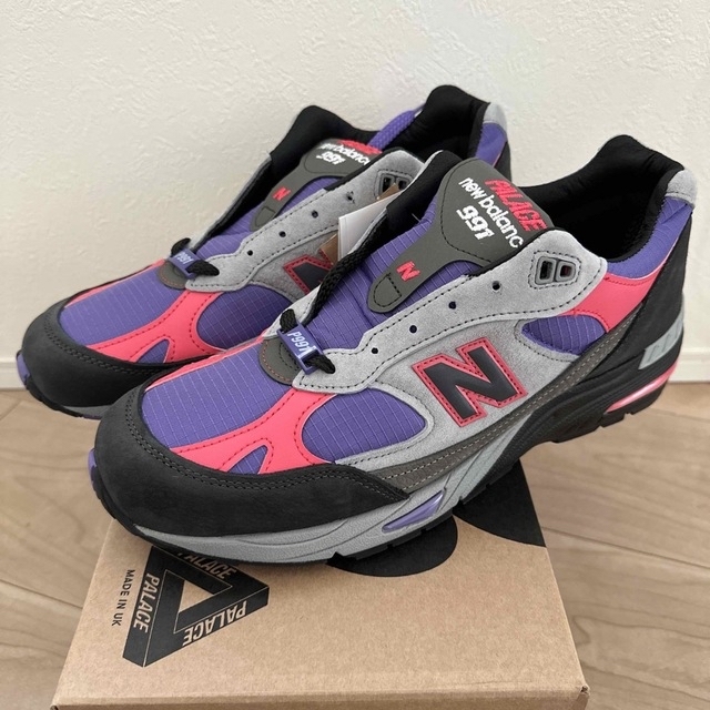 希少 PALACE NEW BALANCE 991 BLACK