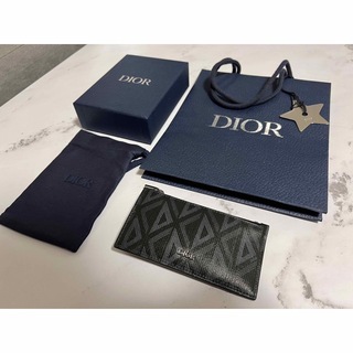 ディオール(Dior)の【ギフト包装付／未使用】Dior／ジップ カードホルダー(コインケース/小銭入れ)