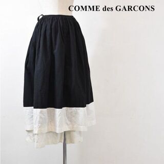 コム デ ギャルソン(COMME des GARCONS) 白 ロングスカート/マキシ