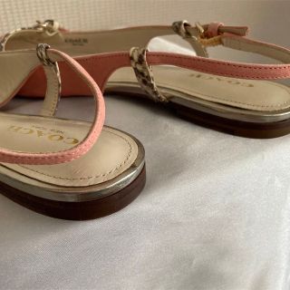 COACH - コーチ サンダル レディースピンクの通販 by かおりん子shop ...