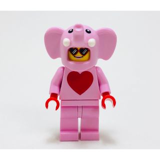 レゴ(Lego)の【新品未使用】レゴ　LEGO ミニフィグ　ピンク　象　エレファントガール(知育玩具)