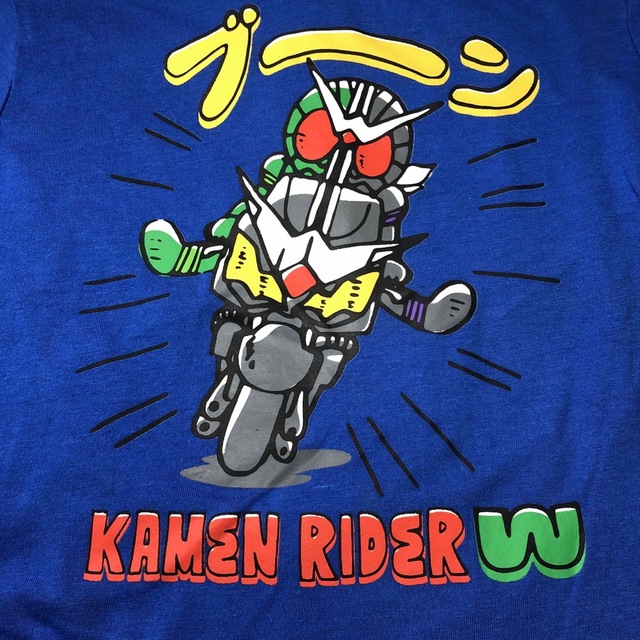 BANDAI(バンダイ)のTPETS ！⭐️仮面ライダー　W⭐️Tシャツ⭐️キッズ100 キッズ/ベビー/マタニティのキッズ服男の子用(90cm~)(Tシャツ/カットソー)の商品写真