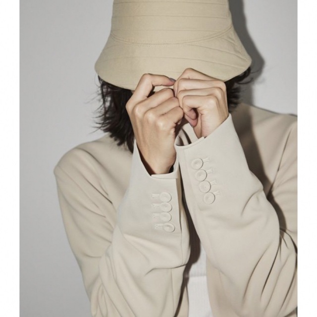 todayful トゥデイフルcollarless twill jk サイズ38 | linnke.com.br