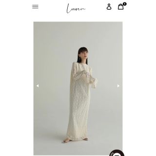 トゥデイフル(TODAYFUL)のローレン ワンピース louren geometric lace dress(ロングワンピース/マキシワンピース)