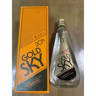 GOLD SKY 20％ 純金箔入焼酎　販売終了(焼酎)