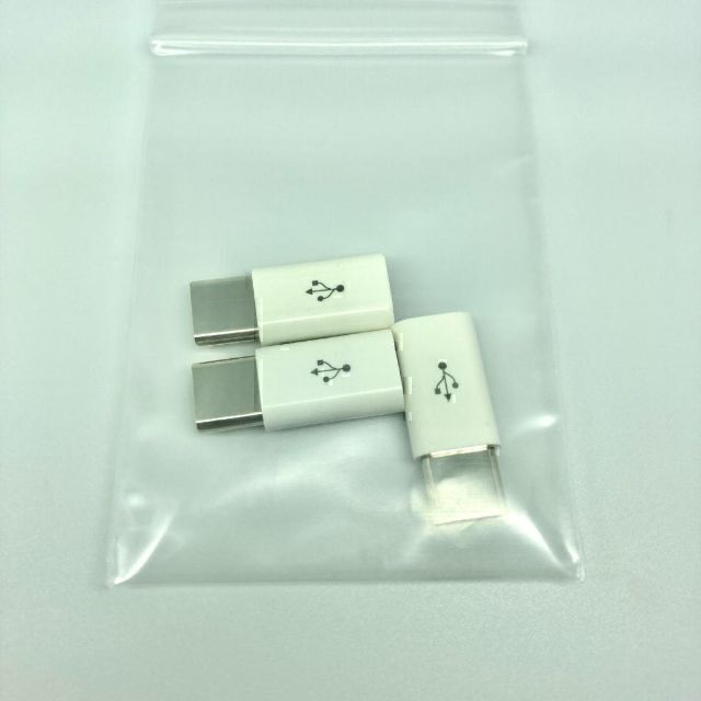 Micro-B➡︎Type-Cに変換出来るアダプター！！ホワイト３個 エンタメ/ホビーのエンタメ その他(その他)の商品写真