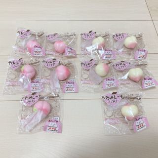 非売品 プライズ品 やわみピーチ プチ スクイーズ ブルーム I BLOOM 桃