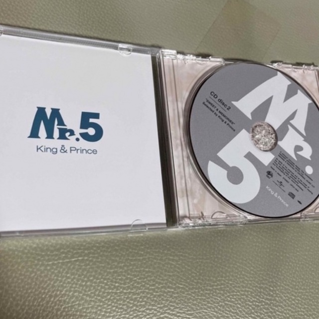King & Prince Mr.5（初回限定盤A.Bディスク2  CD 2枚