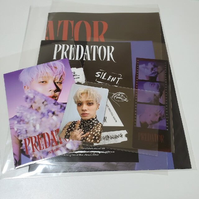 イギグァン 【PREDATOR】SILENT ver 5点 エンタメ/ホビーのCD(K-POP/アジア)の商品写真