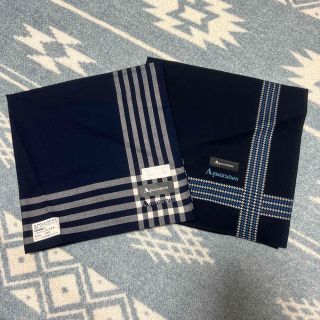 アクアスキュータム(AQUA SCUTUM)のAquascutum  ハンカチ　２枚(ハンカチ/ポケットチーフ)