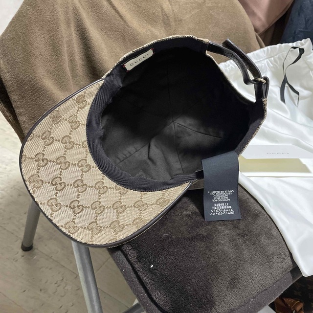 超安い価格 - GUCCI エンブロイダリー ベースボールキャップ - 通販