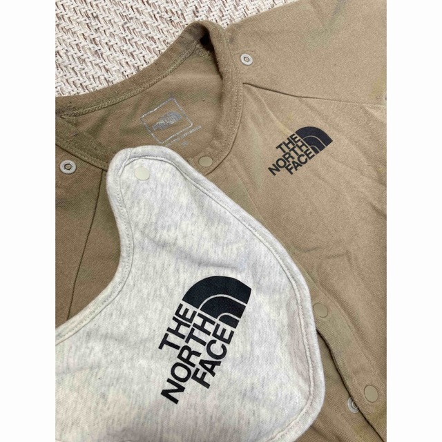 THE NORTH FACE(ザノースフェイス)のノースフェイス　ロンパース キッズ/ベビー/マタニティのベビー服(~85cm)(ロンパース)の商品写真