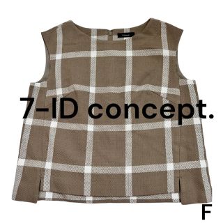 セブンアイディコンセプト(7-Idconcept)の【7IDconcept】トップス/ノースリーブ(カットソー(半袖/袖なし))