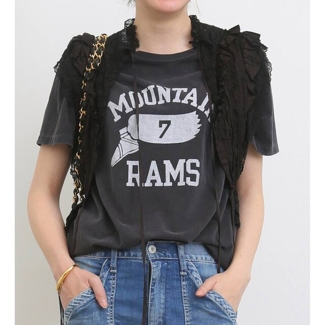 L'Appartement DEUXIEME CLASSE(アパルトモンドゥーズィエムクラス)の【レミレリーフ】MOUNTAIN RAMS T-SH レディースのトップス(Tシャツ(半袖/袖なし))の商品写真