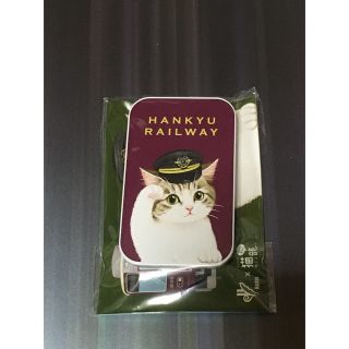 フェリシモ(FELISSIMO)の阪急電車×猫部　フェリシモ☆缶入り眼鏡ふき(鉄道)