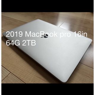 MacBookPro16inch 2019 1TB 高性能 PC パソコン