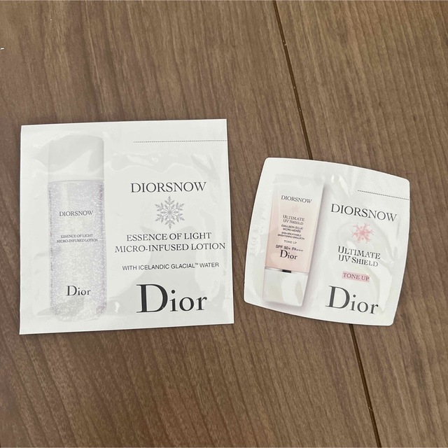 Dior 化粧品 日焼け止め乳液 サンプル ディオール コスメ/美容のキット/セット(サンプル/トライアルキット)の商品写真