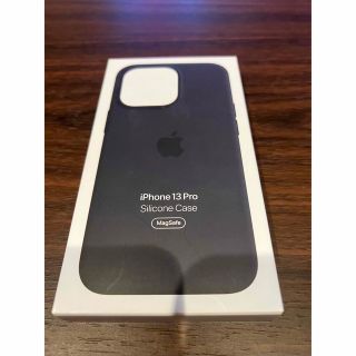 アップル(Apple)のiPhone13 Pro Silicone Case BLACK(iPhoneケース)