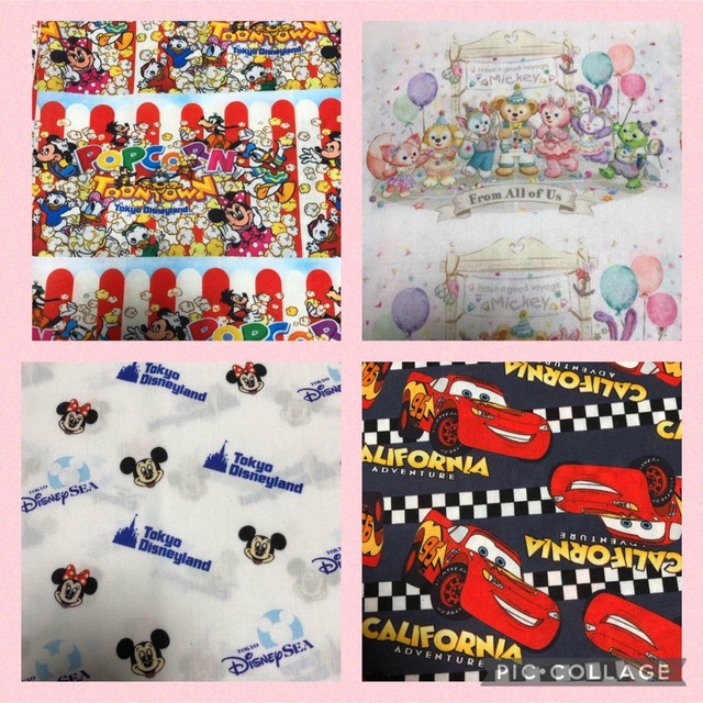 New ディズニー　ハンドメイド　入学　入園グッズ　ミッキー　ミニー