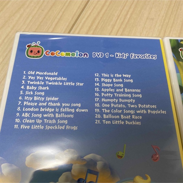 ココメロン CoComelon DVD 新品 2枚セット バラ売り可能