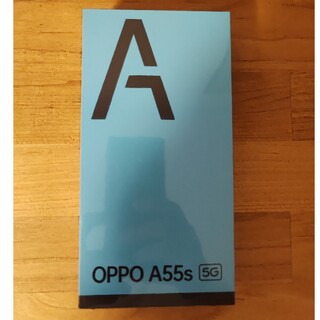 オッポ(OPPO)の新品未使用 OPPO A55s 5G グリーン スマホ本体 SIMフリー(スマートフォン本体)