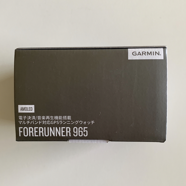 【新品】GARMIN ガーミン Forerunner 965 Black 黒