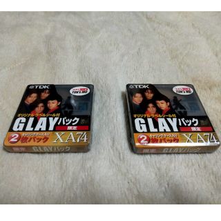 ティーディーケイ(TDK)のTDK MDディスク GLAYモデル MD-XA74*2P-GL　未開封　2個(その他)