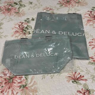 ディーンアンドデルーカ(DEAN & DELUCA)のDEAN＆DELUCA メッシュトートバッグ 2個セット新品(トートバッグ)