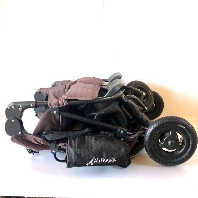 AIRBUGGY - 【美品】エアバギー ココダブル 双子 ツイン ベビーカーの