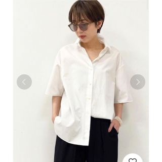 プラージュ(Plage)の新品タグ付き　Plage half sleeve シャツ(シャツ/ブラウス(半袖/袖なし))