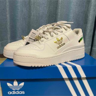 adidas - adidas アディダス フォーラムボールドJ ゴールド ローカット ...