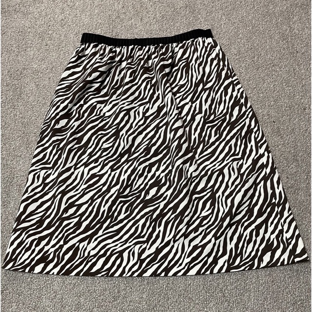 ハンドメイド　スカート　大きいサイズ レディースのスカート(ひざ丈スカート)の商品写真