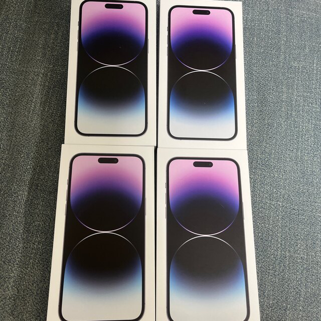 ⭐️4台新品未開封⭐️iPhone14 Pro Max 256GB 紫