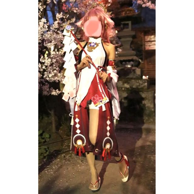 原神 八重神子コスプレ衣装 ほぼフルセット！ - www.sorbillomenu.com