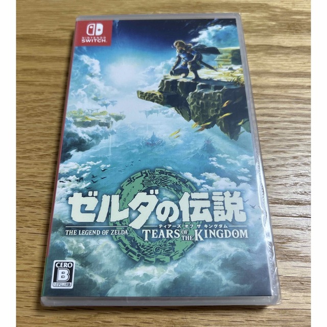 ゼルダの伝説　ティアーズ オブ ザ キングダム Switch 新品、未開封品