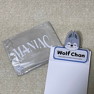 値下げ★SKZOO ネームバッチ Wolfchan(アイドルグッズ)