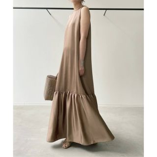 アパルトモンドゥーズィエムクラス(L'Appartement DEUXIEME CLASSE)の【KALLMEYER/カルメイヤー】N/S GATHER DRESS(ロングワンピース/マキシワンピース)