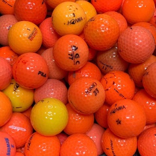 ロストボール ブランド混合 オレンジ 70球 Dランク(ゴルフ)