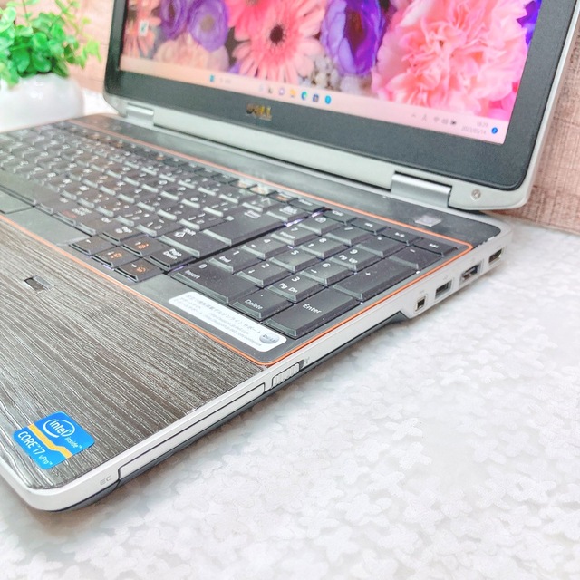 i7✨大画面❣️液晶綺麗✨DELL✨500GB❣️黒ノートパソコン✨学生・社会人