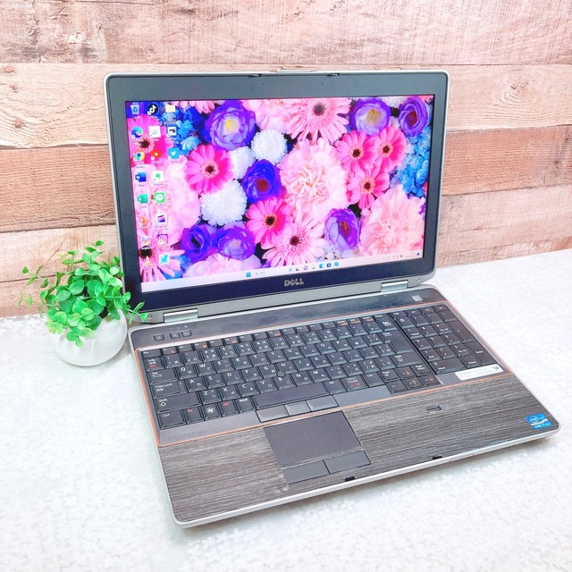 i7✨大画面❣️液晶綺麗✨DELL✨500GB❣️黒ノートパソコン✨学生・社会人
