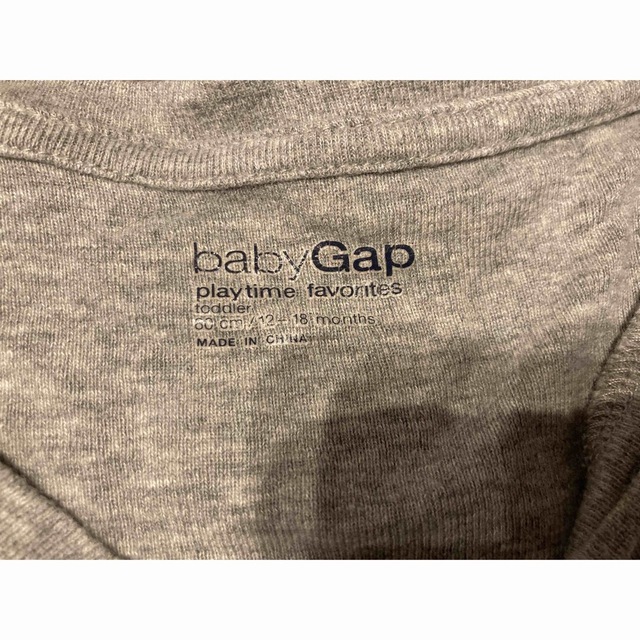 babyGAP(ベビーギャップ)のbaby Gap ワンピース、カーディガン2枚セット キッズ/ベビー/マタニティのキッズ服女の子用(90cm~)(ワンピース)の商品写真