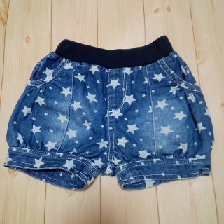 ニシマツヤ(西松屋)の（6）西松屋　size90　星柄デニムパンツ(パンツ/スパッツ)