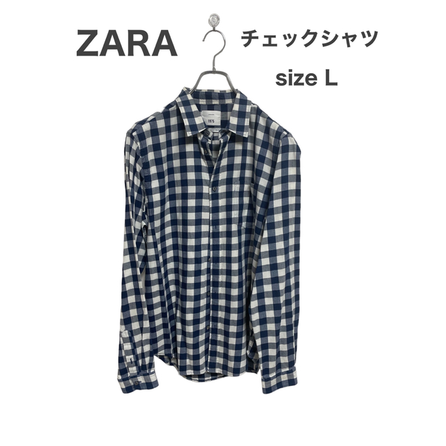 ZARA(ザラ)のZARAチェックシャツ メンズのトップス(シャツ)の商品写真