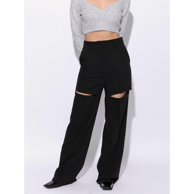 melt the lady hook slit slacks pants | フリマアプリ ラクマ