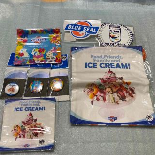 ブルーシールアイスグッズ　オリオンビールステッカー(日用品/生活雑貨)