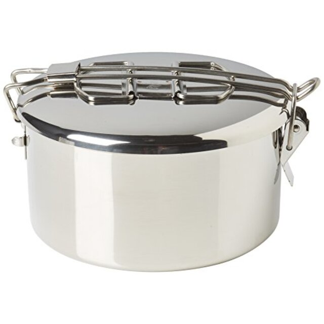 Zebra 152314 Stainless Steel Food Box and Pan with Snap on Lid 14cm Silver by Zebra wgteh8f