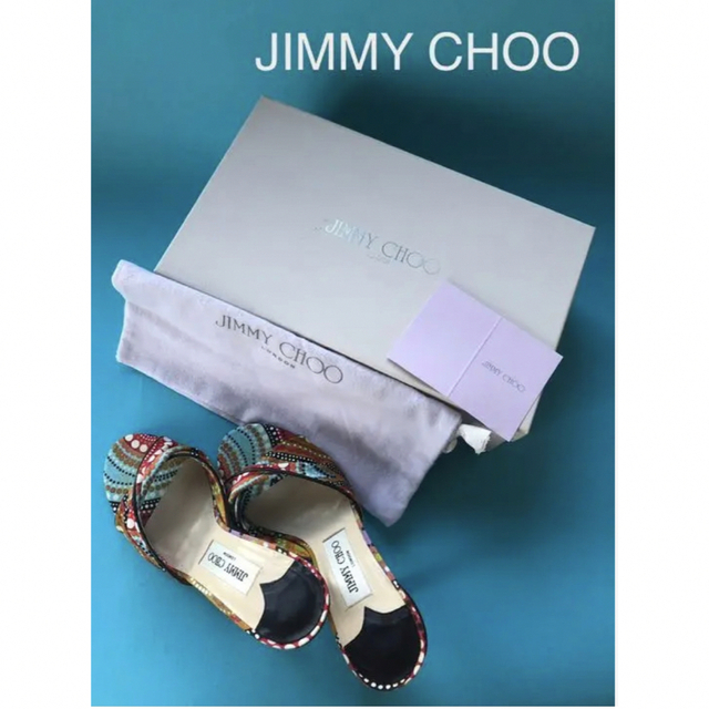 JIMMY CHOO(ジミーチュウ)のJIMMY CHOO ジミーチュウ　ミュール　サンダル　23cm(36) レディースの靴/シューズ(ミュール)の商品写真